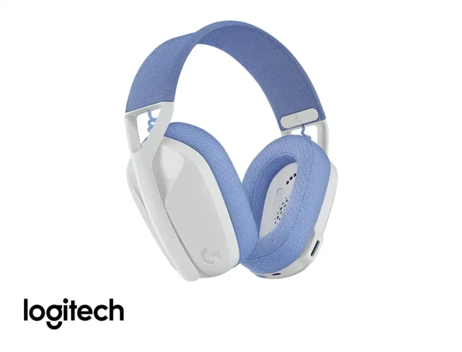 Auricular Inalambrico Logitech Lightspeed G435 Gaming (981-001073) Con Microfono, Blanco