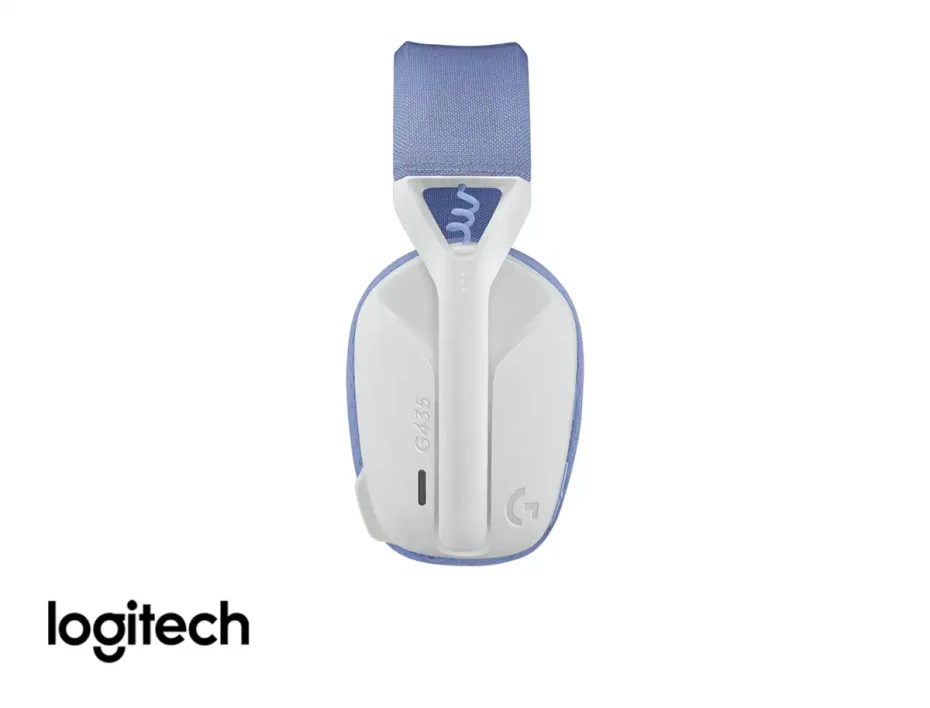 Auricular Inalambrico Logitech Lightspeed G435 Gaming (981-001073) Con Microfono, Blanco