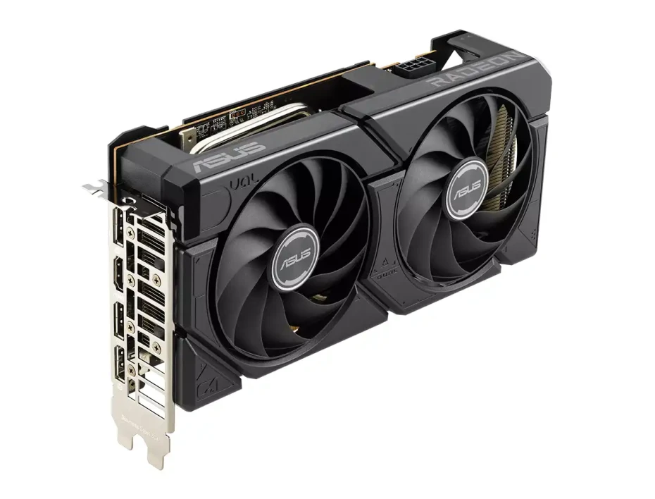 Tarjeta De Video Asus Rx 7600 8gb Gddr6 Dual (dual-rx7600-o8g-evo) Radeon 128 Bits, 2 Ventiladores