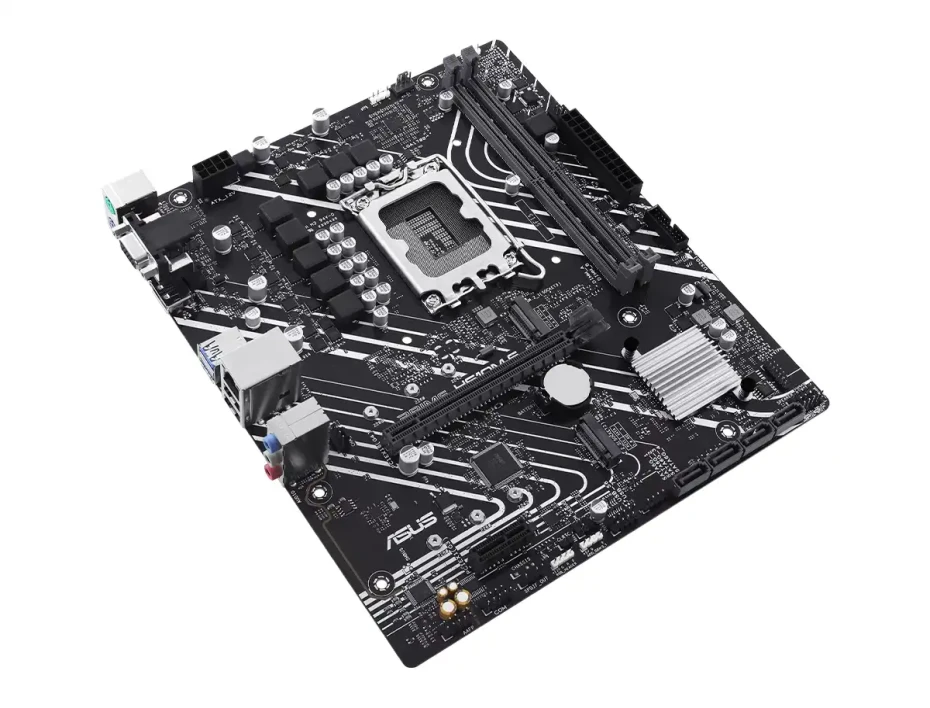 Placa Madre Asus H610m-e (mbash610m-ed5) Socket Lga 1700 | Ram Ddr5 Buss 4800 Mhz | 13va, 12va Gen