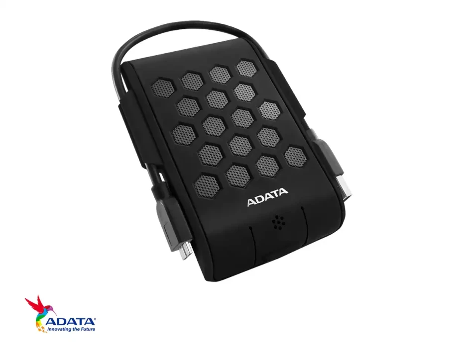 Disco Duro Externo Adata 1tb Hd720 Anti Golpe (ahd720-1tu31-cbk) Unidad De Almacenamiento Portable, Negro