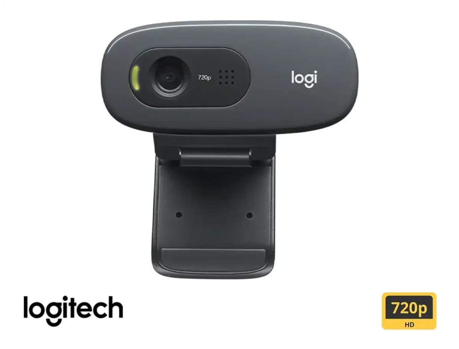 Camara Web Logitech C270 Hd (960-000694) Hd 720p / 30 Fps, MicrÓfono Incorporado, Negro