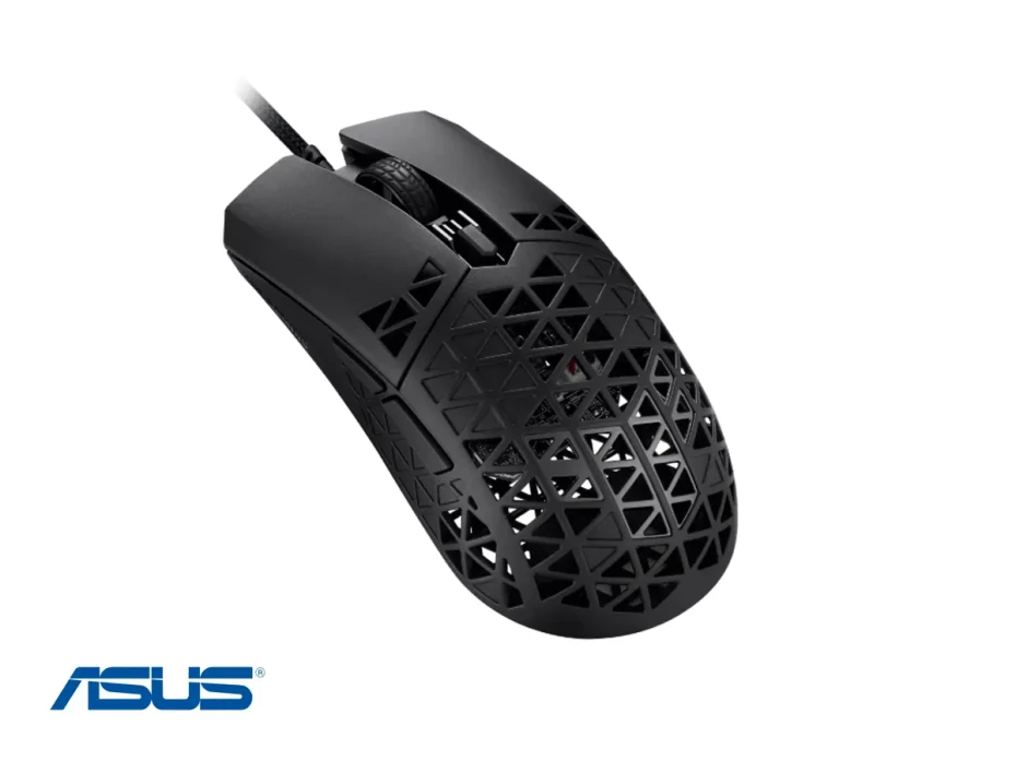 Mouse Asus Gaming P307 Tuf Gaming M4 Air (90m-p307-tuf-m4-air) Hasta 16000 Dpi, Receptor Dual, 5 Botones