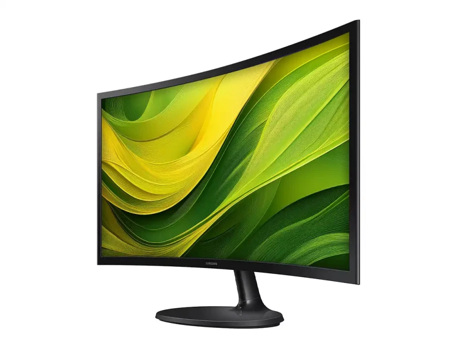 Monitor Samsung 24 Pulgadas Ls24d360g (ls24d360galxpe) Frecuencia 100hz, Fhd Va, Curvo 1800r, 4ms, 1vga, 1 Hdmi