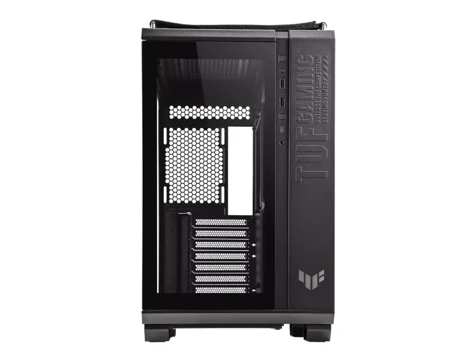 Case Asus Tuf Gaming Gt502/blk/tg S/fuente (gt502/blk/tg) Paneles De Vidrio, Negro