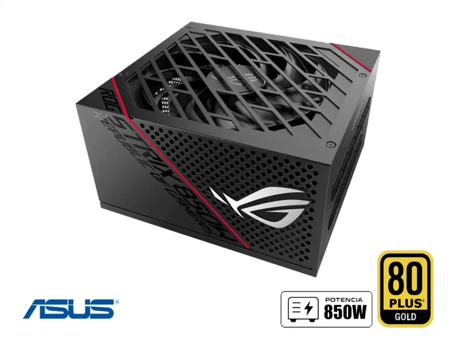 Fuente De Poder Asus 850w Rog Strix 850g (90ye00a3-bmaa00) Atx, 80 Plus Gold, Modular, Negro