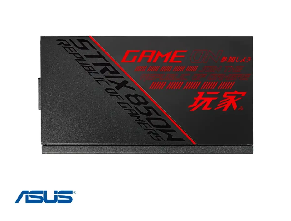 Fuente De Poder Asus 850w Rog Strix 850g (90ye00a3-bmaa00) Atx, 80 Plus Gold, Modular, Negro