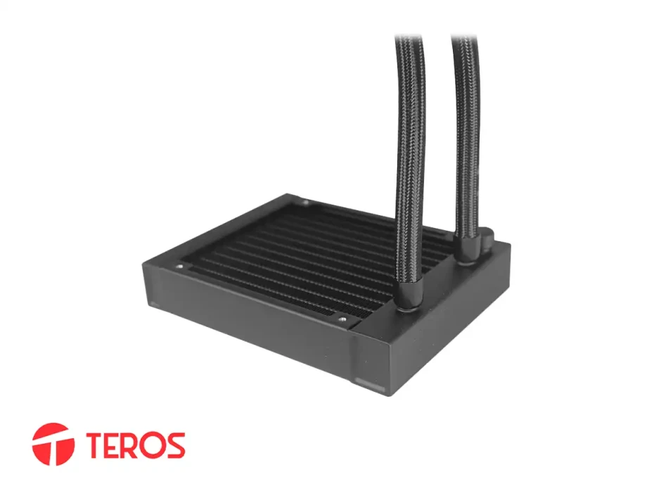 Sistema De Enfriamiento Liquido Teros (te-8163n) 1 Ventilador Argb, Negro