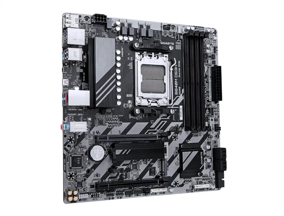 Placa Madre Gigagbyte B840m  (gv-b840m-ds3h) Am5 4 Slot Pci 5.0