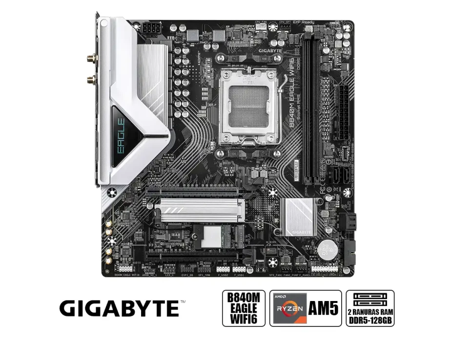 Placa Madre Gigagbyte B840m Eagle Wifi6 (gv-b840m Eagle Wi-fi) Am5