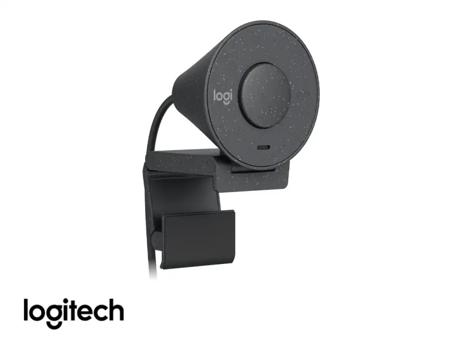 Camara Web Logitech Brio 305 (960-001519) Fhd 1920 X 1080, MicrÓfono Incorporado, Conexion Usb C, 4 Megapixeles, Lente De Cristal, Negro