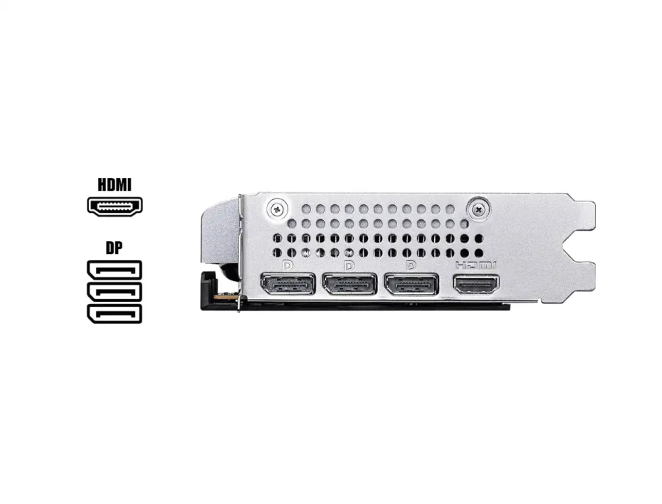 Tarjeta De Video Msi Rtx 5060 8gb Ventus 2x Oc Gddr7 (rtx 5060 8g Ventus 2x Oc) Geforce Nvidia, 128 Bits, 2 Ventiladores