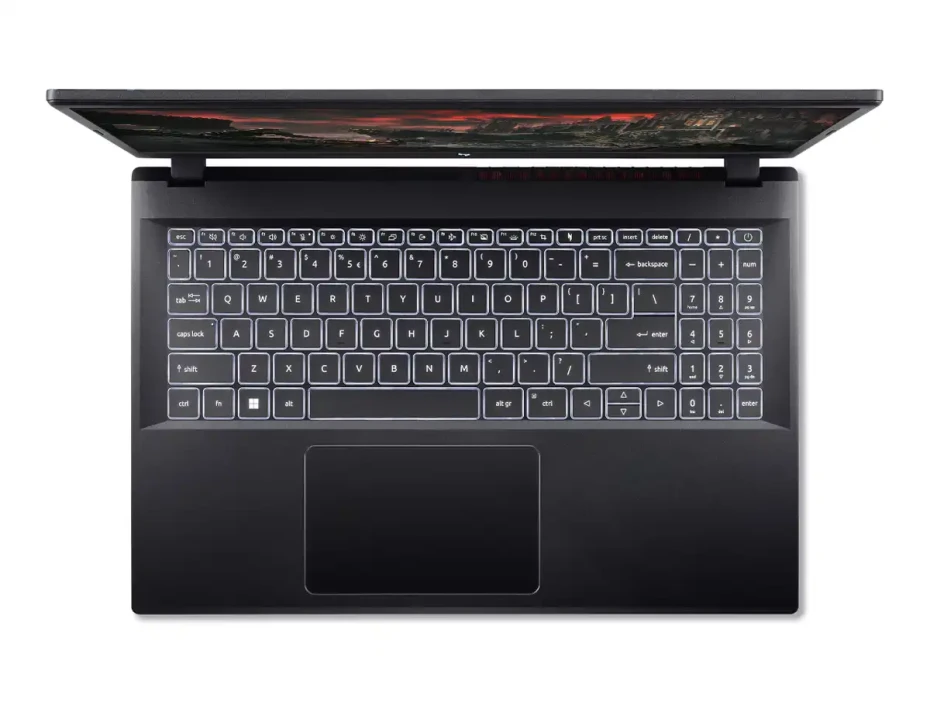 Lapptop Acer Core I7-13620h Anv15-51-73b9 Nitro Gaming (anv15-51-73b9) 15.6'' Fhd 144hz, Ram 16gb, Ssd 512gb, Rtx 4050 6gb, Win11, Black, 13gen.