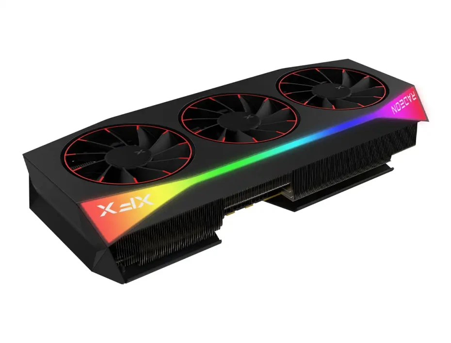 Tarjeta De Video Xfx Rx 9070xt 16gb Mercury Rgb (rx-97tmargb9) Radeon Gddr6 256 Bits, 3 Ventiladores