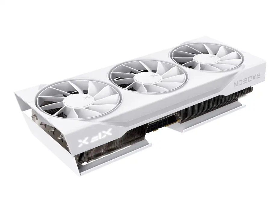 Tarjeta De Video Xfx Rx 9070xt 16gb Swift (rx-97tswf3w9) Radeon Gddr6 256 Bits, 3 Ventiladores, White