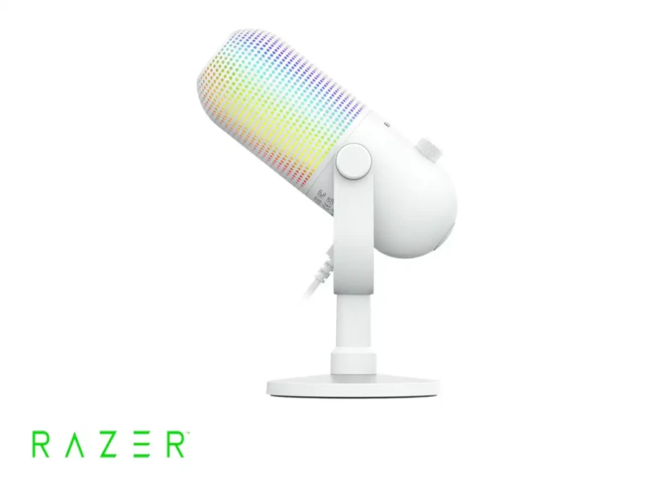 Microfono Razer Seiren V3 Chroma (rz19-05060200-r3u1) Interfaz Usb, White