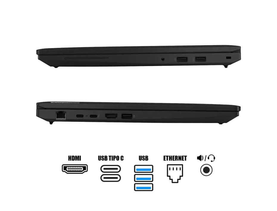 Laptop Lenovo Core Ultra 7-155u Thinkpad L16 Gen 1 (21l40016lm) Pantalla 16" Wuxga, Ram 16gb, Ssd 1tb, Win11 Pro