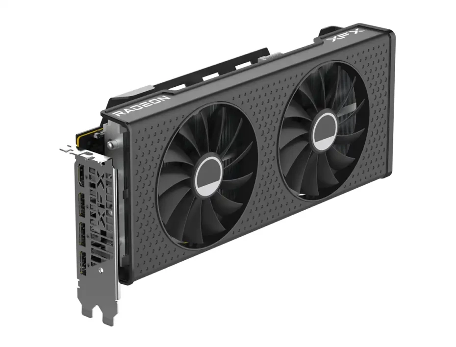 Tarjeta De Video Xfx Rx 7700 Xt 12gb Gddr6 Speedster Swft210 (rx-77tswftfp) Radeon 192 Bits, 2 Ventiladores
