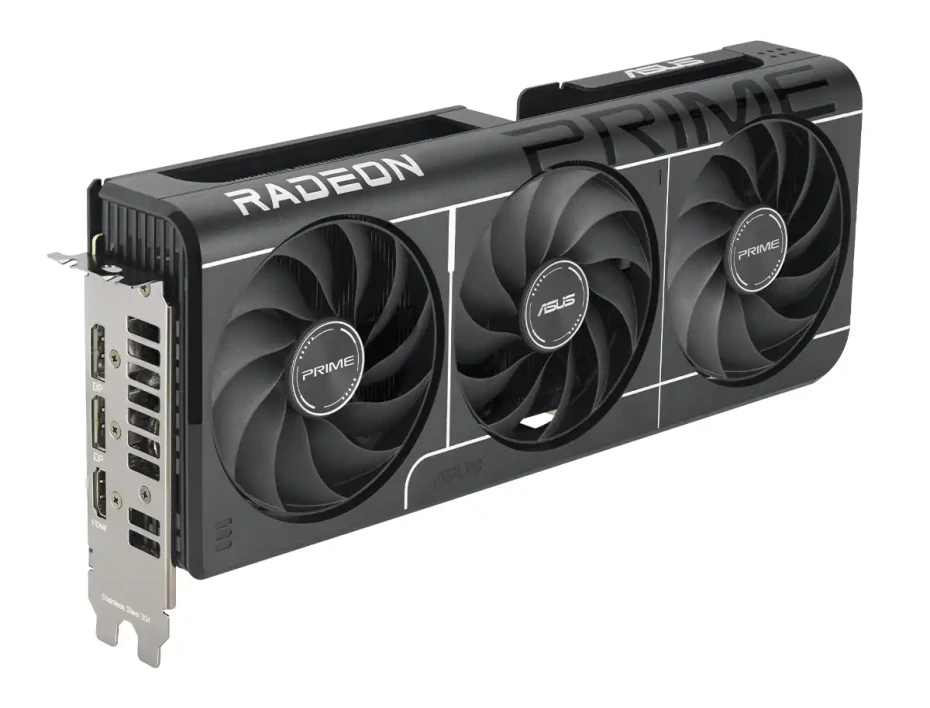 Tarjeta De Video Asus Rx 9060xt Prime 8gb 128 Bit Pci 5.0 Gddr6 (vd8gasrx906xtpo)