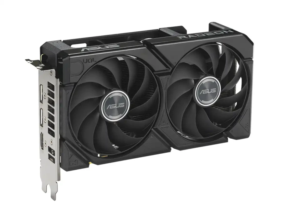 Tarjeta De Video Asus Rx 9060xt Dual 8gb 128 Bit Pci 5.0 Gddr6 (vd8gasrx906xtdu)
