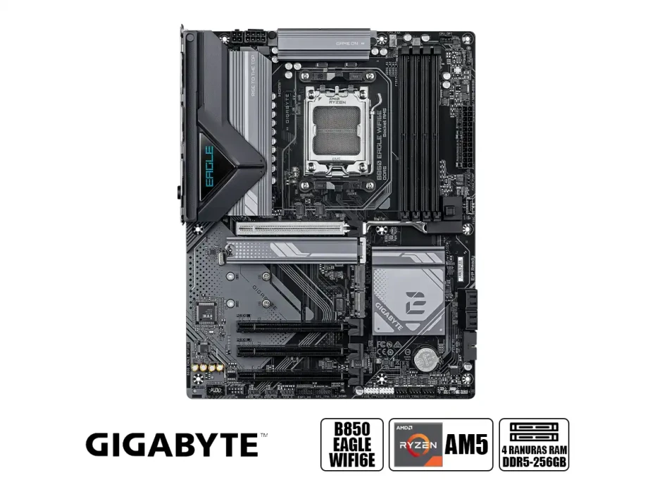 Placa Madre Gigabyte Gaming Eagle-wifi 6 Pcie 5.0 (b850-eagle-wf6e) Socket Am5, Ddr5, Wifi