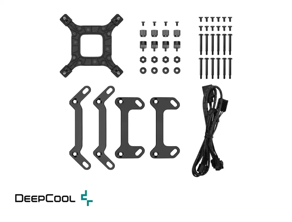 Sistema De Enfriamiento Liquido Deepcool Lp360 Digital (r-lp360-bkmsnc-g-1) 3 Ventiladores | Led Argb