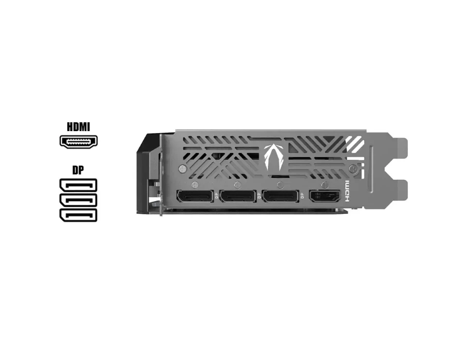 Tarjeta De Video Zotac Rtx 5060 Ti 16gb Amp Gddr7 (zt-b50620f-10m) Geforce Nvidia 128 Bits, 3 Ventiladores