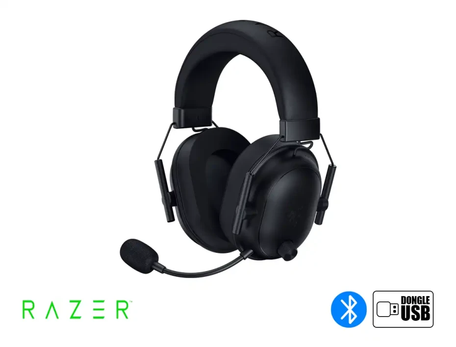 Auricular Inalambrico Razer Blackshark V2 Hyperspeed Gaming (rz04-04960100-r3u1)  Interfaz Usb, Con Usb Negro