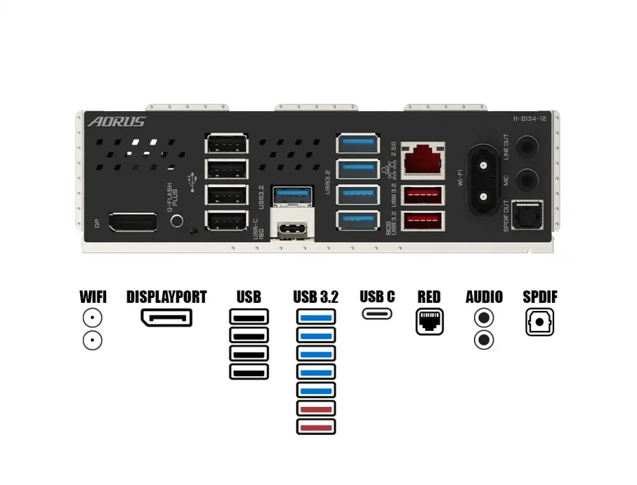 Placa Madre Gigabyte B850 Aorus Elite Wifi7 (b850-a-elite-wf7) Socket Am5, Ddr5, Wifi