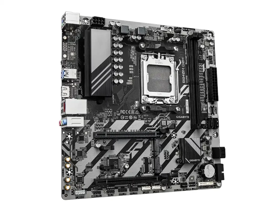 Placa Madre Gigagbyte B840m-d2h (gv-b840m-d2h) Am5 2 Slot De Ram