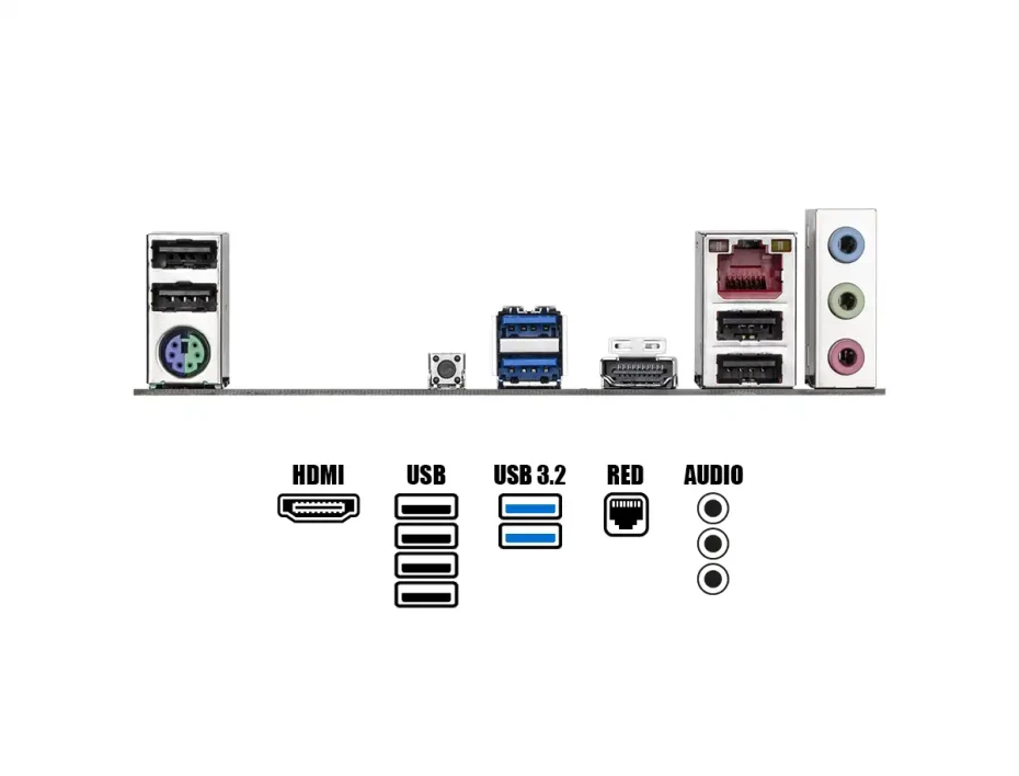 Placa Madre Gigagbyte B840m-d2h (gv-b840m-d2h) Am5 2 Slot De Ram
