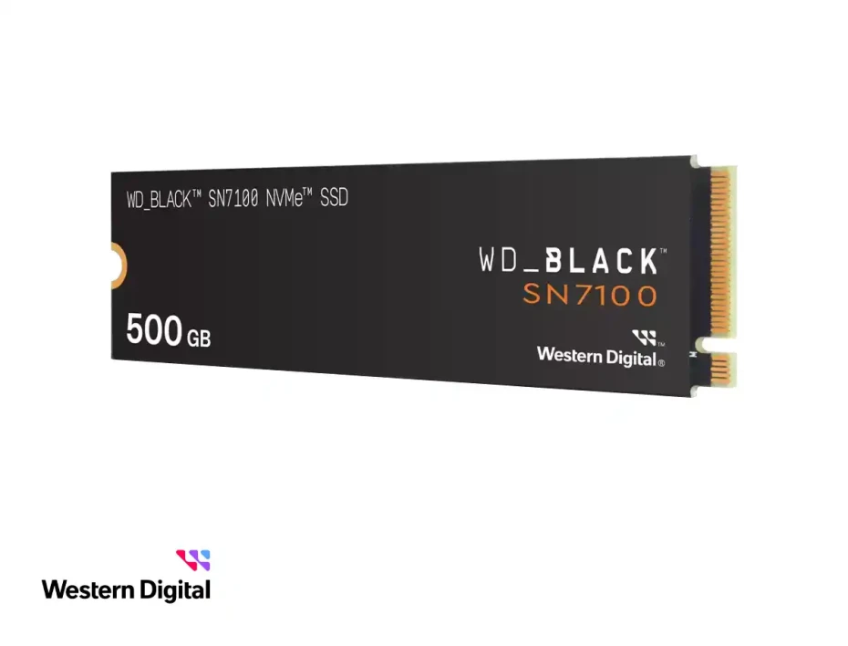 Unidad De Almacenamiento Ssd M.2 Pcie Western Digital 500gb Nvme Black Sn7100, 2280 (wds500g4x0e) Hasta 6800mb/s De Lectura