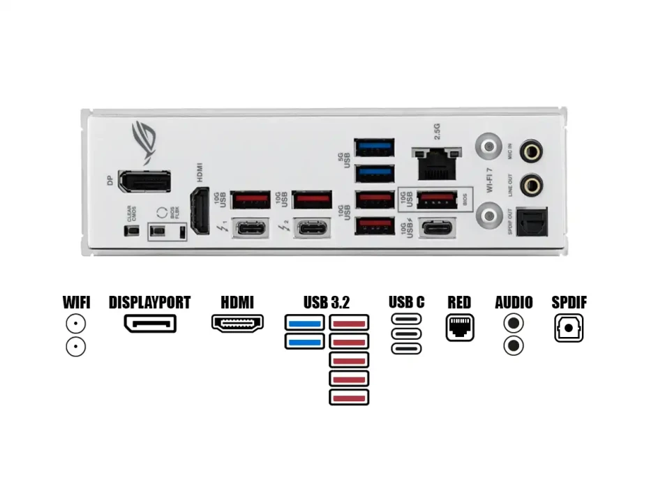 Placa Madre Asus Rog Strix Z890-a Gaming Wifi (90rog Strix Z890-a Gaming Wifi) Socket Lga 1851, Ram Ddr5, Core Ultra Gen., Rgb