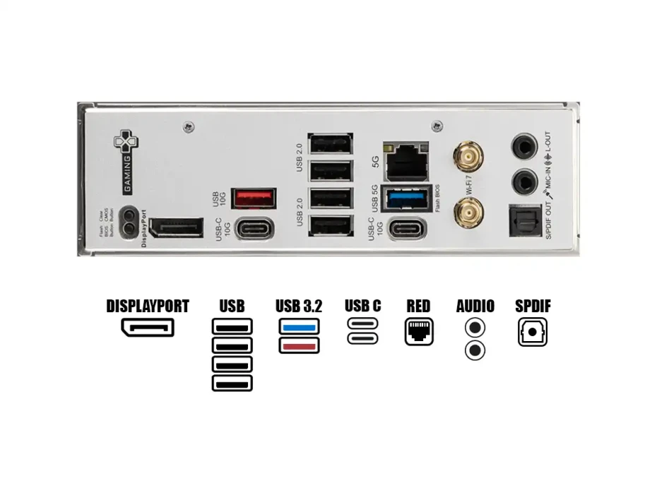 Placa Madre Msi B850  Plus Wifi (b850 Gaming Plus Wifi  Socket Am5, Ddr5 Atx 4 Slot De Ram