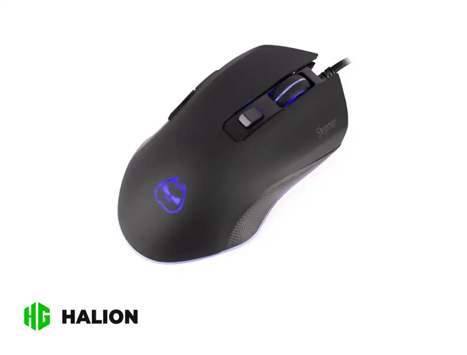 Mouse Halion Skinner Gaming (ha-m408) Negro, Led- Rgb