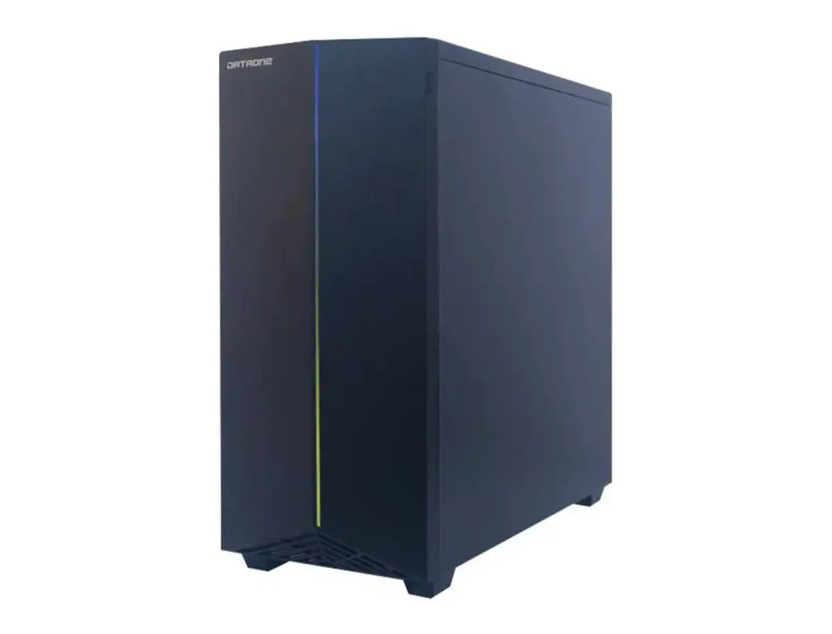 Case Dataone 6833 Fuente 600w (ha-6833bk) 1 Ventilador, Negro, Rgb