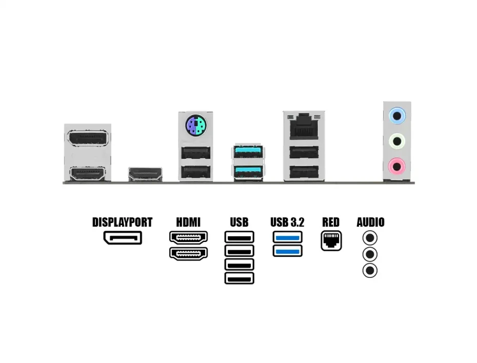 Placa Madre Asus B760m-a Prime (90mb1ek0-m0aay0) Socket Lga 1700, Ram Ddr5 Buss 7200oc Mhz, 13va, 12va Gen