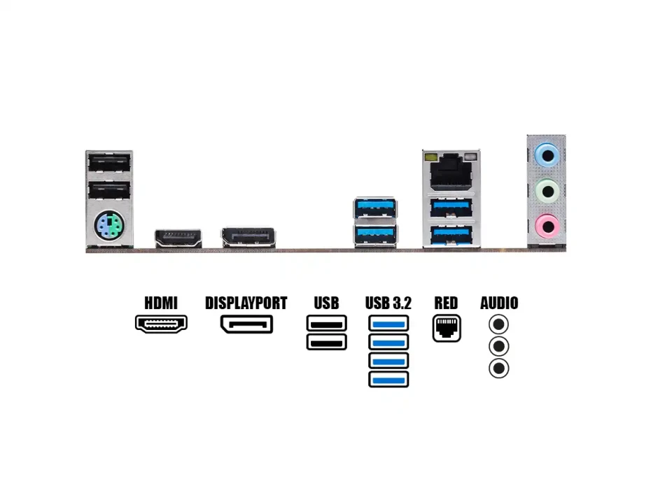 Placa Madre Asrock B660m Pro Rs (90-mxbgwo-a0uayz) Socket Lga 1700, Ram Ddr4 Buss 4800oc Mhz, 14va, 13va, 12va Gen, Rgb