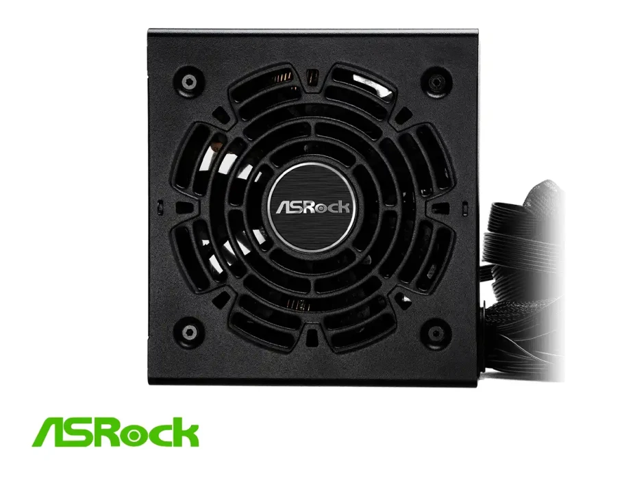 Fuente De Poder Asrock Challenger 750w (cl-750g) No Modular, Atx 80 Plus Gold, Negro