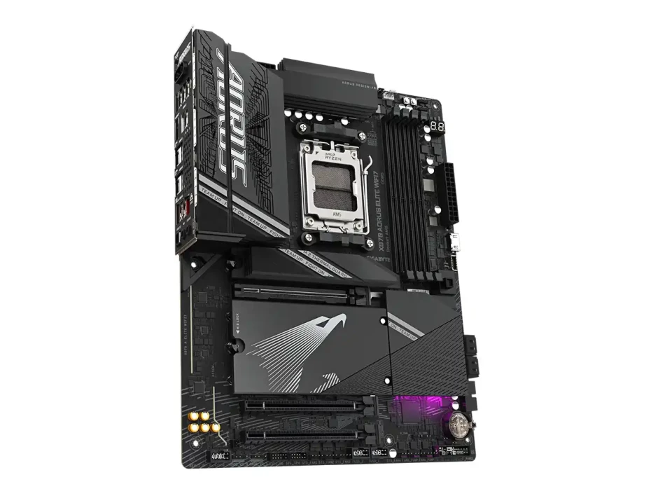 Placa Madre Gigabyte X870 Aorus Elite Wifi7 (x870 Aorus Elite) Socket Am5, Ram Dddr5 Buss 8200oc Mt/s