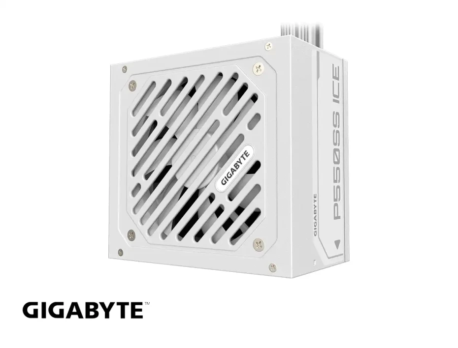 Fuente Gigabyte 550 (p550ss Ice) 80 Plus Silver, Atx Blanco