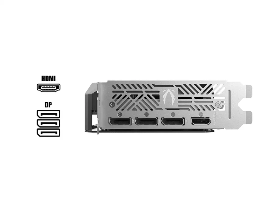 Tarjeta De Video Zotac Rtx 5060 8gb Twin Edge Oc Gddr7 (zt-b50600h-10m) Geforce Nvidia 128 Bits, 2 Ventiladores