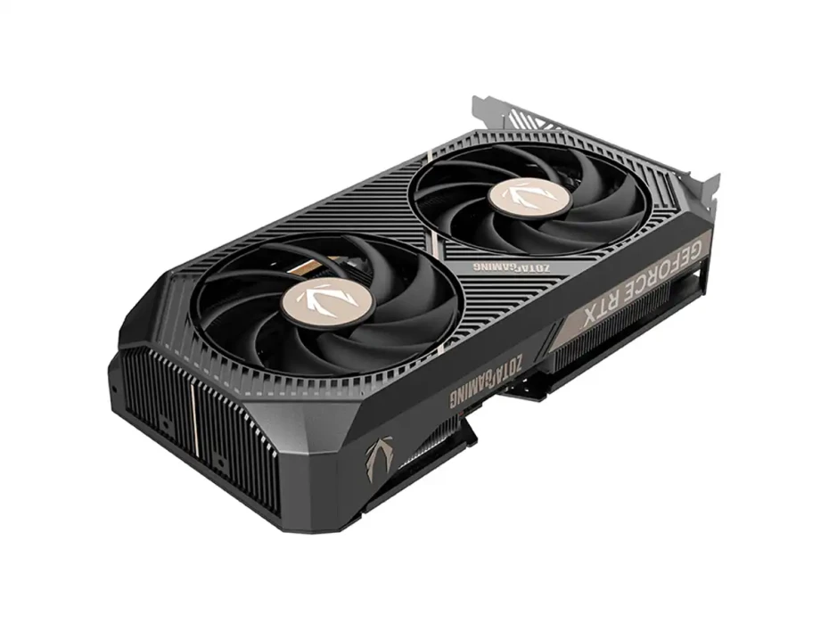 Tarjeta De Video Zotac Rtx 5060 8gb Amp Gddr7 (zt-b50600f-10m) Geforce Nvidia 128 Bits, 2 Ventiladores