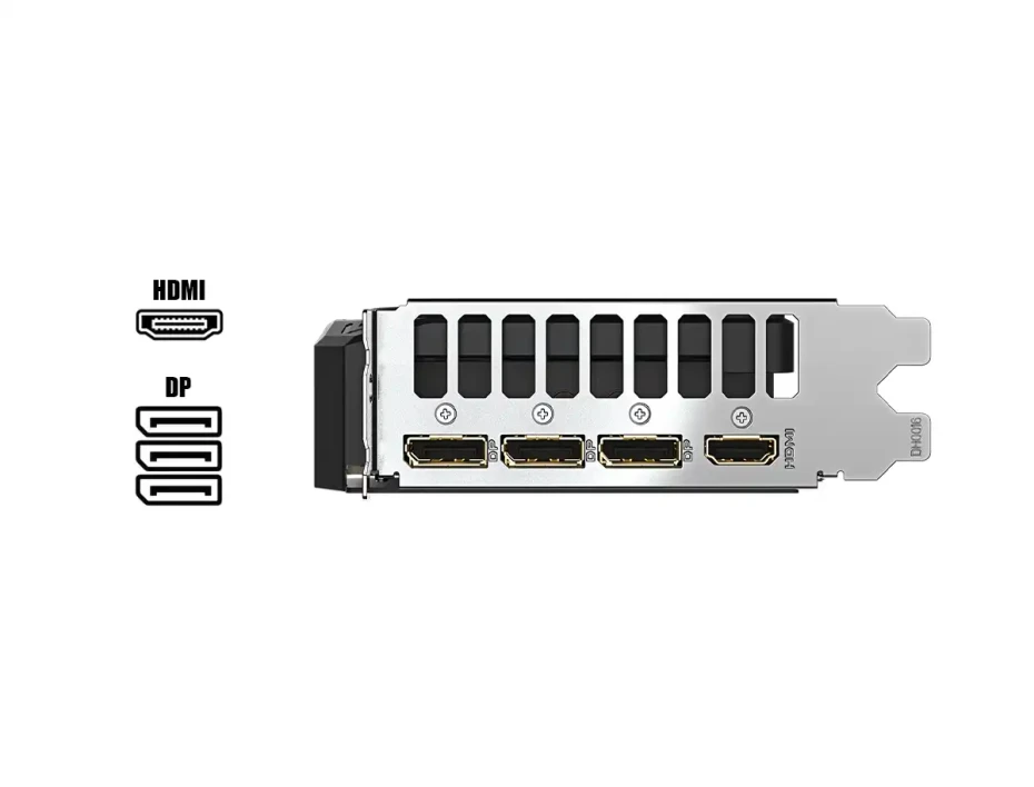 Tarjeta De Video Gigabyte Rtx 5060 Ti 8gb Windforce Gddr7 (gv-n506twf2oc-8gd) Geforce Nvidia, 128 Bits, 2 Ventiladores
