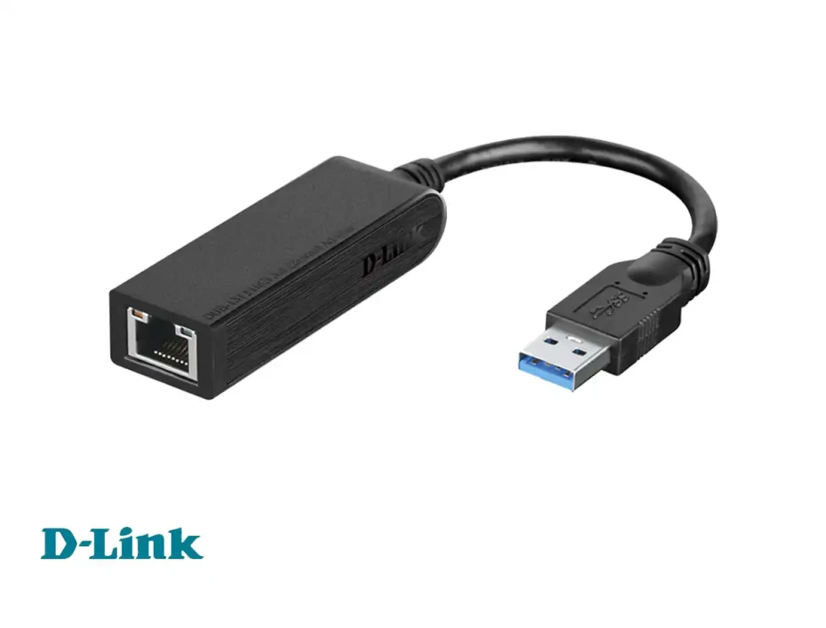 Adaptador De Red Usb 3.0 A Rj45 D-link  10/100/1000 Mbps (dub-1312)