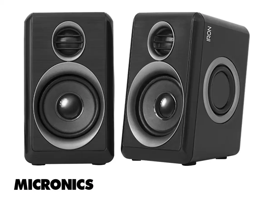 Parlante Micronics Iron Mic S314b 10 Watts (s314b) Interfaz Jack 3.5 Mm Y Usb EnegÍa