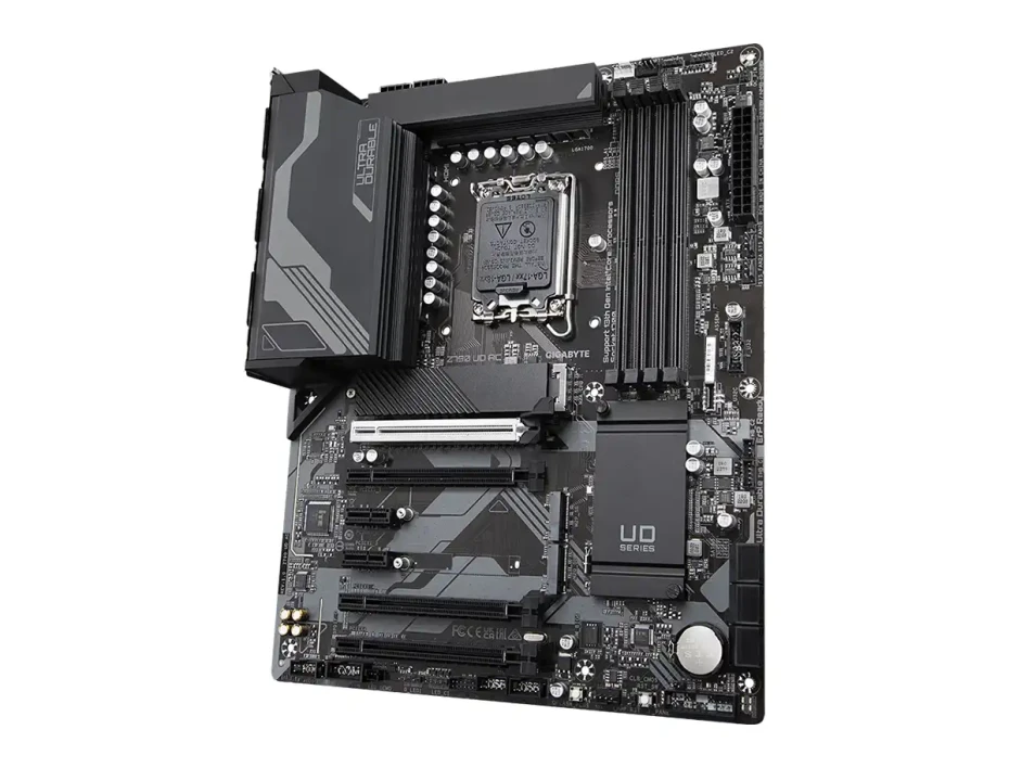 Placa Madre Gigabyte Z790 Ud Ac (gbz790-udac) Socket Lga 1700, Ram Ddr5 Buss 7600oc Mhz, 14va, 13va, 12va Gen, Wifi