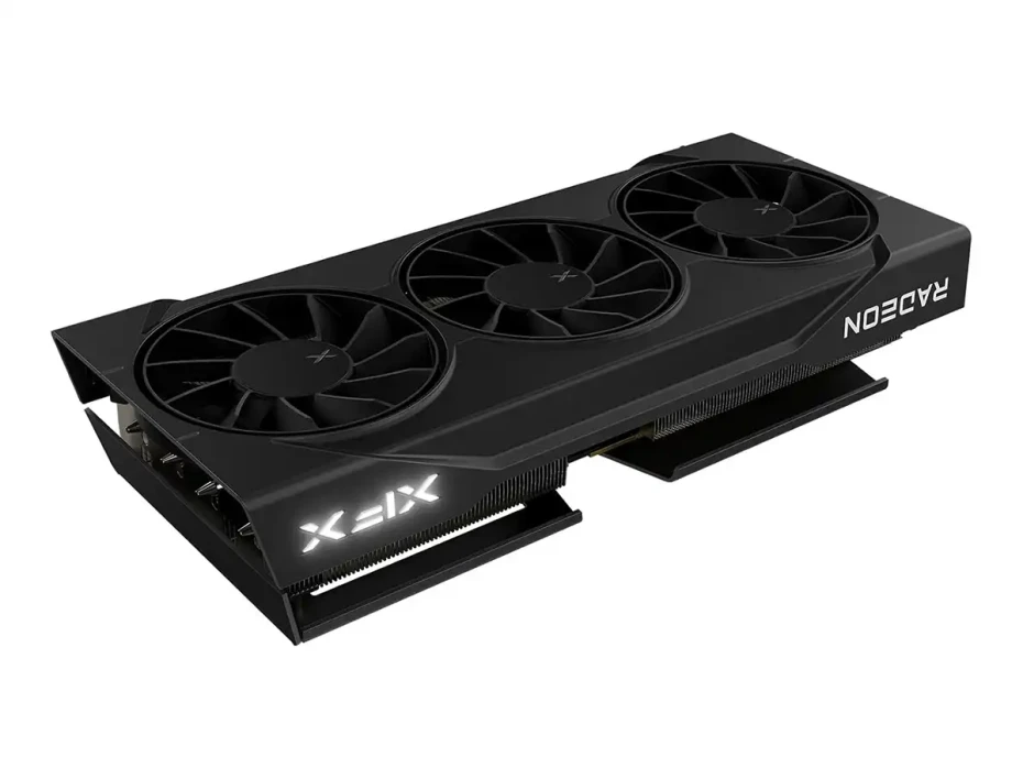 Tarjeta De Video Xfx Rx 9060xt Oc 16gb 128 Bit Pci 5.0 Gddr6 (rx-96ts316b7) Negro. 3 Ventiladores