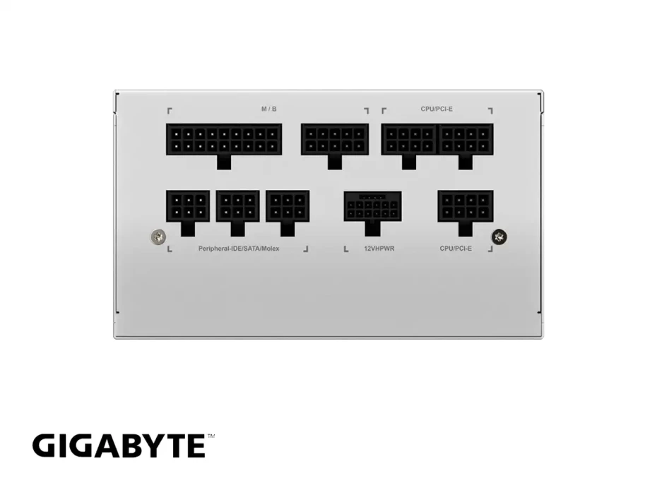 Fuente De Poder Gigabyte 850w Ud850gm (gp-ud850gm Pg5w) Atx, 80 Plus Gold, Modular, Blanco