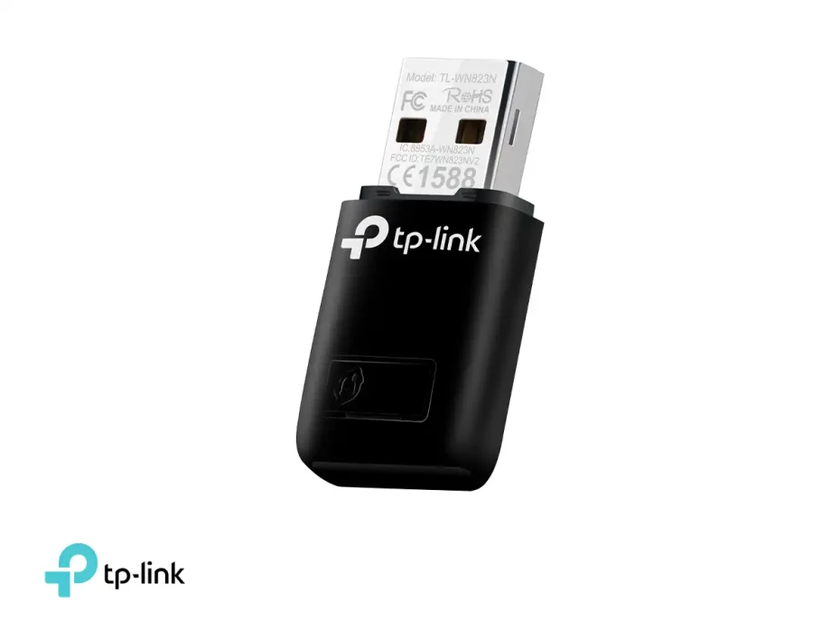 Adaptador Usb Inalambrico Nano Tp-link Tl-wn823n Wi-fi 300 Mbps